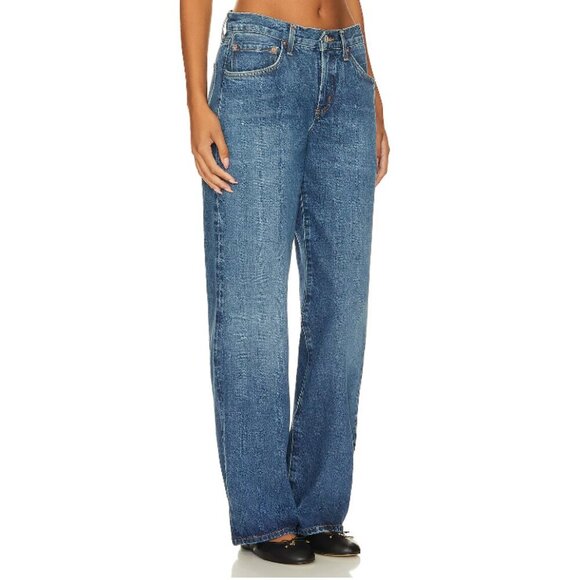 Agolde Fusion Wide Leg Baggy Jeans Size 27 - Picture 2 of 13